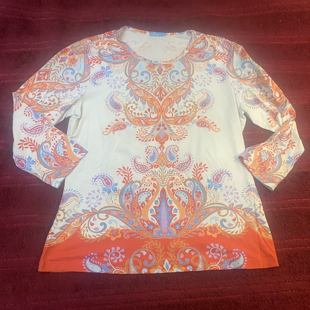 J. McLaughlin Signature Tee in Large